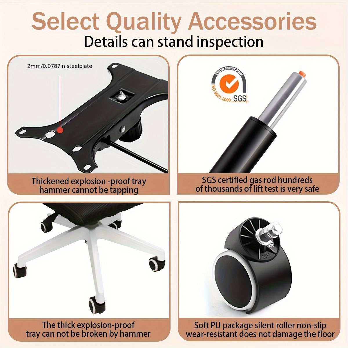 Ergonomic Lumbar Office Chair