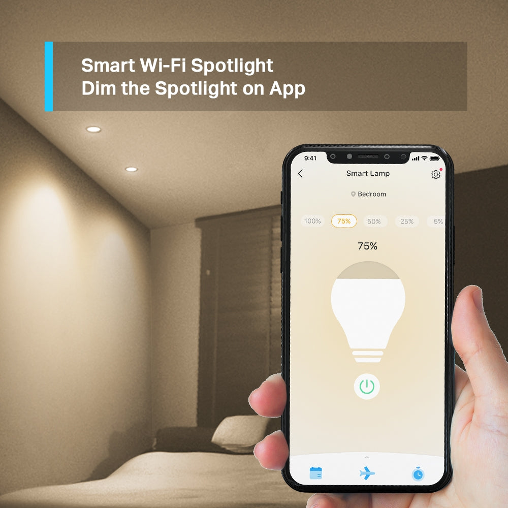 Tapo L610 Smart Wi-Fi Dimmable Spotlight Bulb