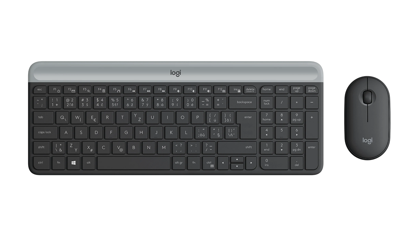 Logitech MK470 Slim Wireless Keyboard and Mouse Combo