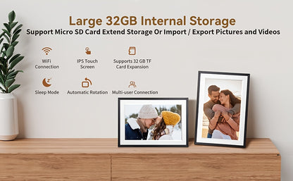 Bezosmax 10.1-Inch Digital Photo Frame