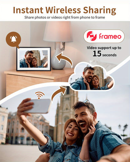 Bezosmax 10.1-Inch Digital Photo Frame