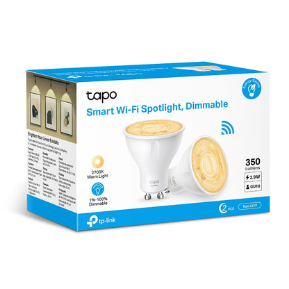 Tapo L610 Smart Wi-Fi Dimmable Spotlight Bulb