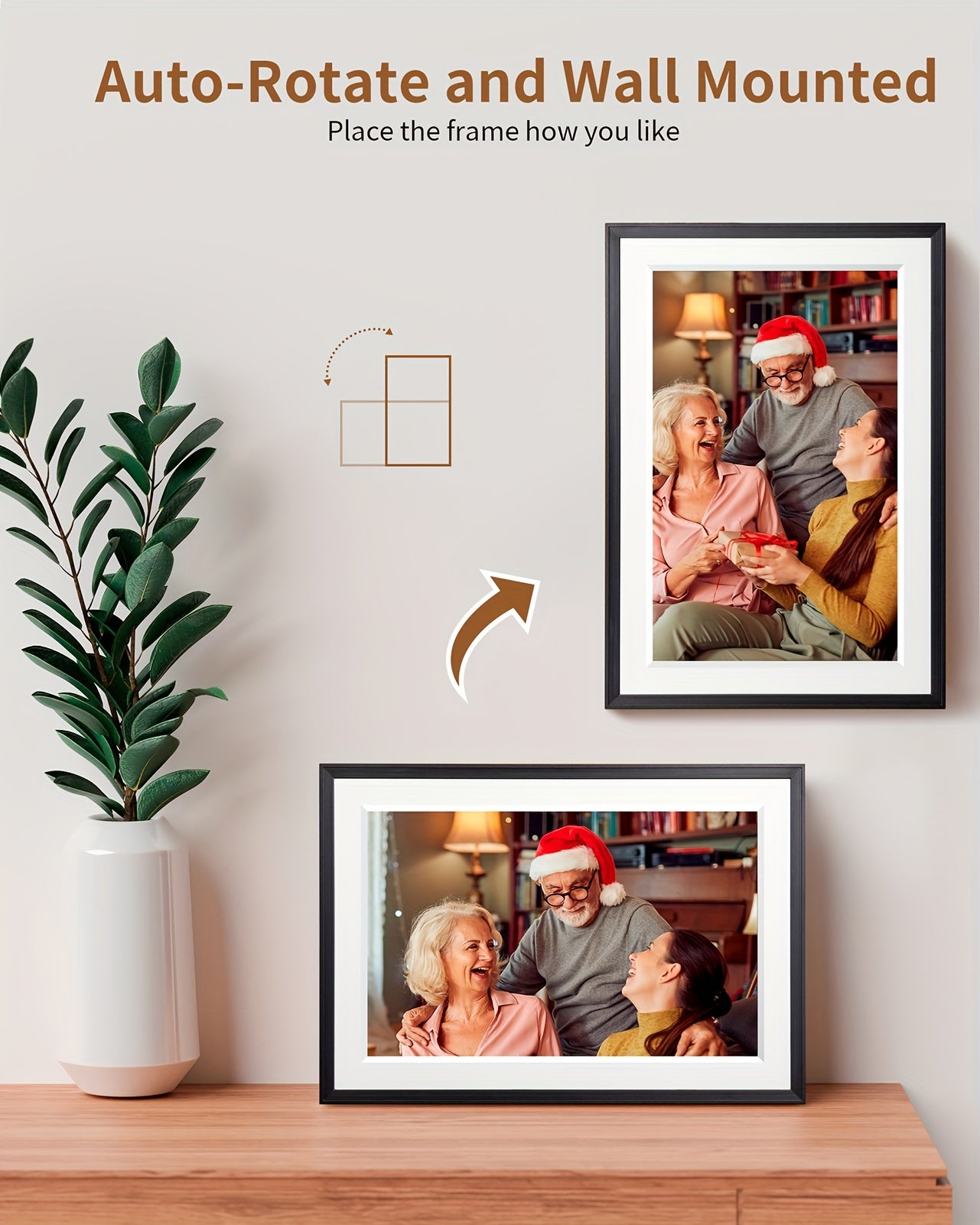 Bezosmax 10.1-Inch Digital Photo Frame