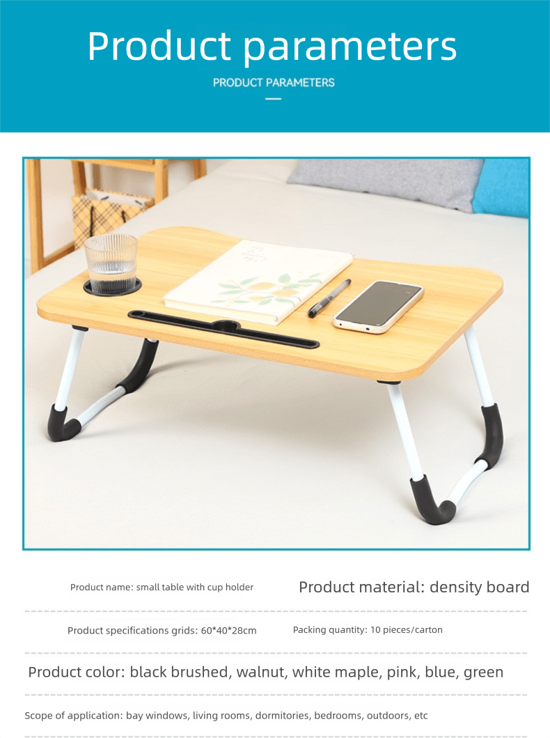 Foldable Laptop Desk Table