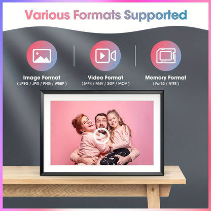 Bezosmax 10.1-Inch Digital Photo Frame