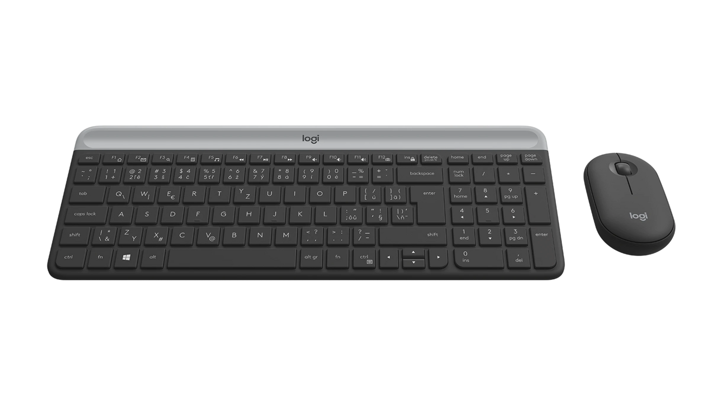 Logitech MK470 Slim Wireless Keyboard and Mouse Combo